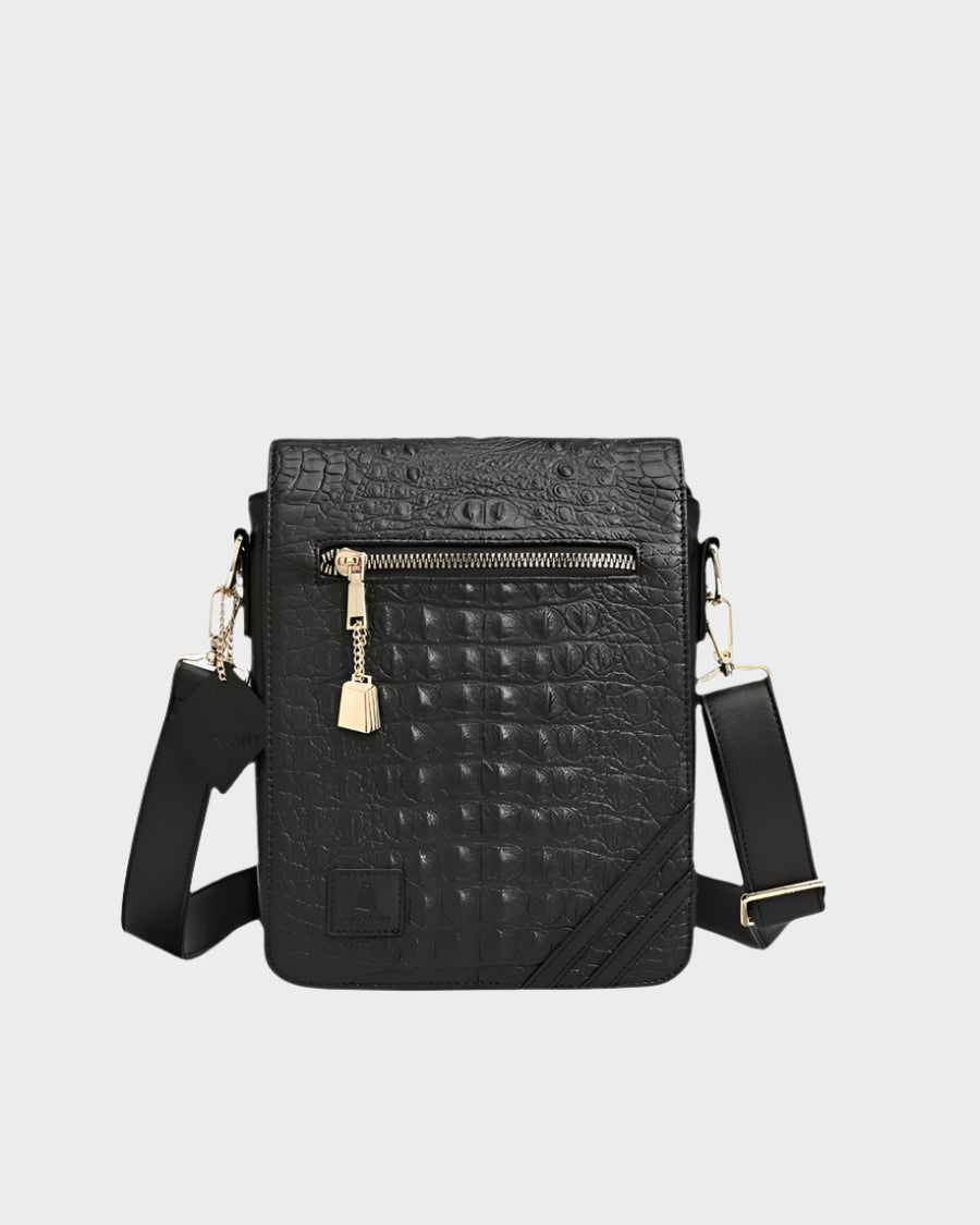 Apollo 2 Mini Messenger Bag in Black