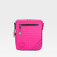 Statement Mini Messenger Bag in Neon Pink
