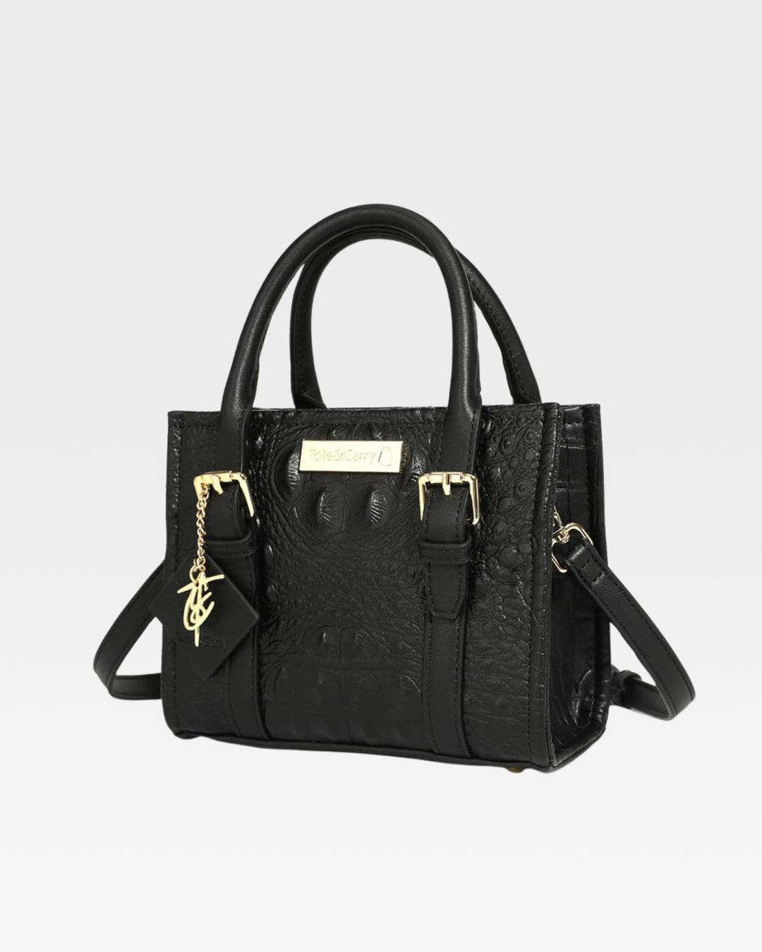 Apollo 2 Mini Tote Bag in Black