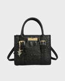 Statement Mini Tote Bag in Black