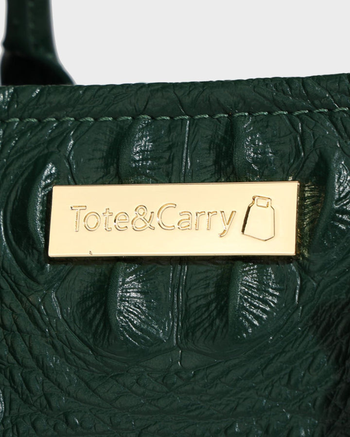 Apollo 2 Mini Tote Bag in Emerald Green