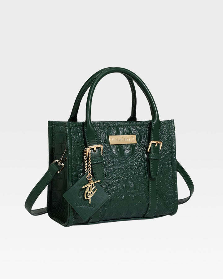 Apollo 2 Mini Tote Bag in Emerald Green