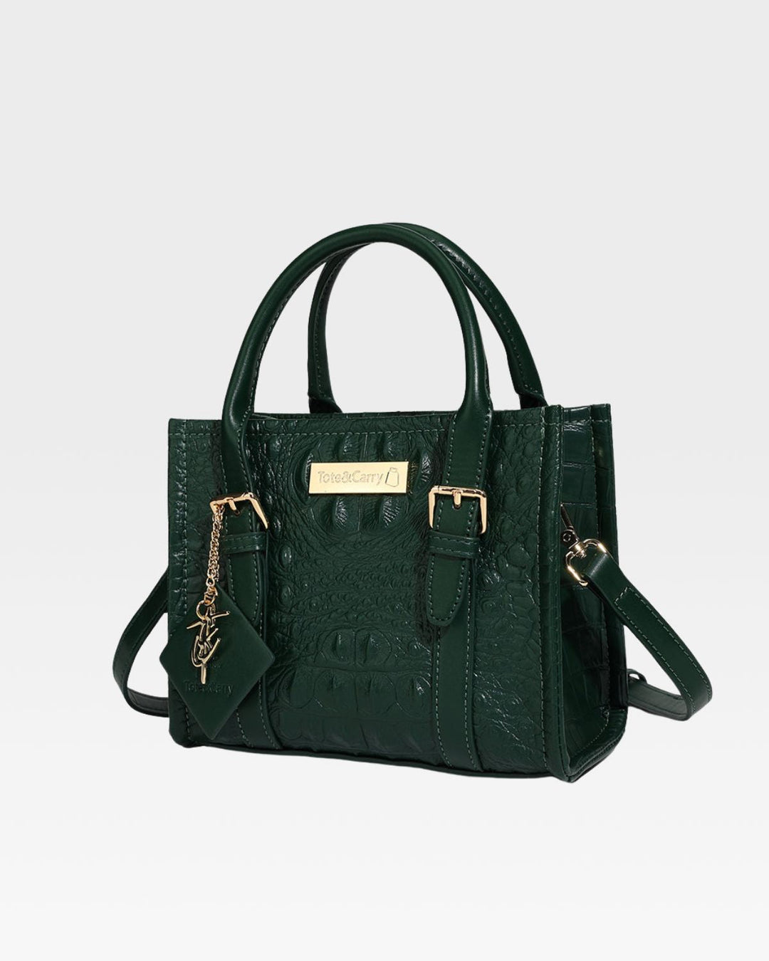Apollo 2 Mini Tote Bag in Emerald Green