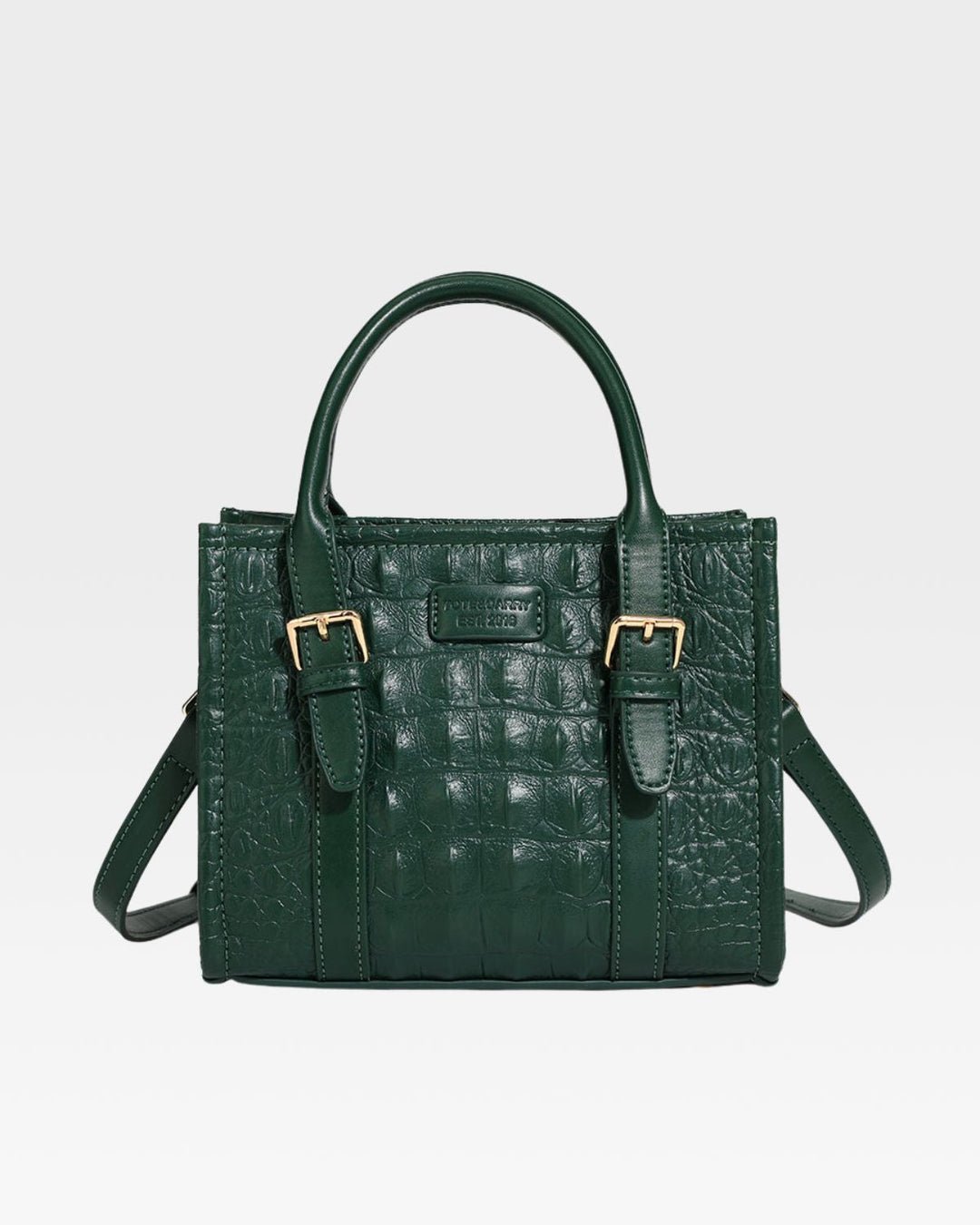 Apollo 2 Mini Tote Bag in Emerald Green