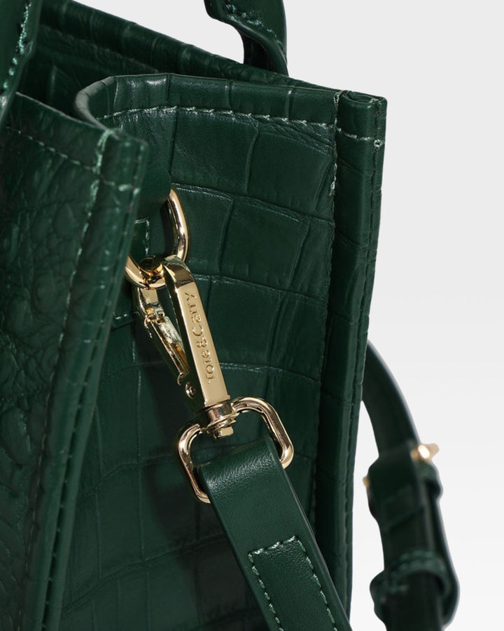 Apollo 2 Mini Tote Bag in Emerald Green
