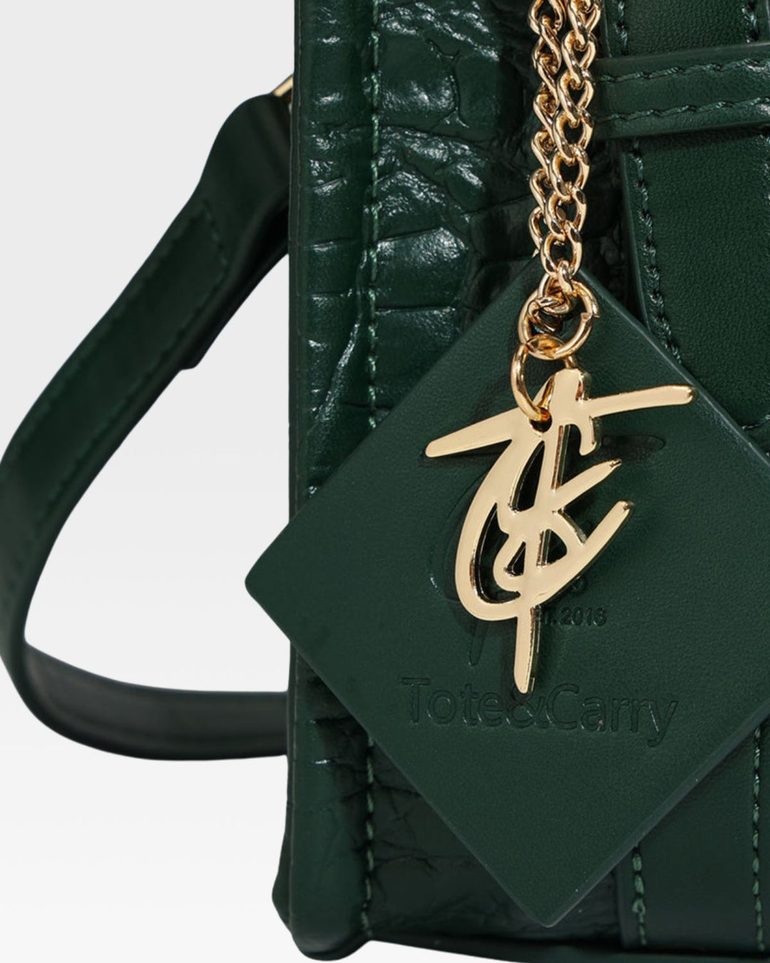 Apollo 2 Mini Tote Bag in Emerald Green