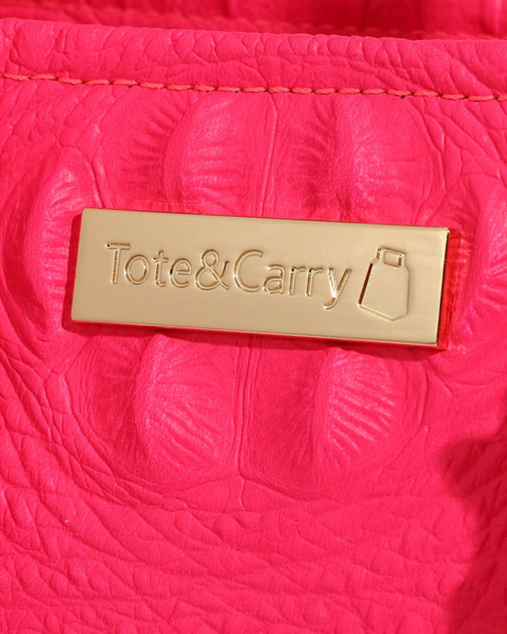 Apollo 2 Mini Tote Bag in Neon Pink