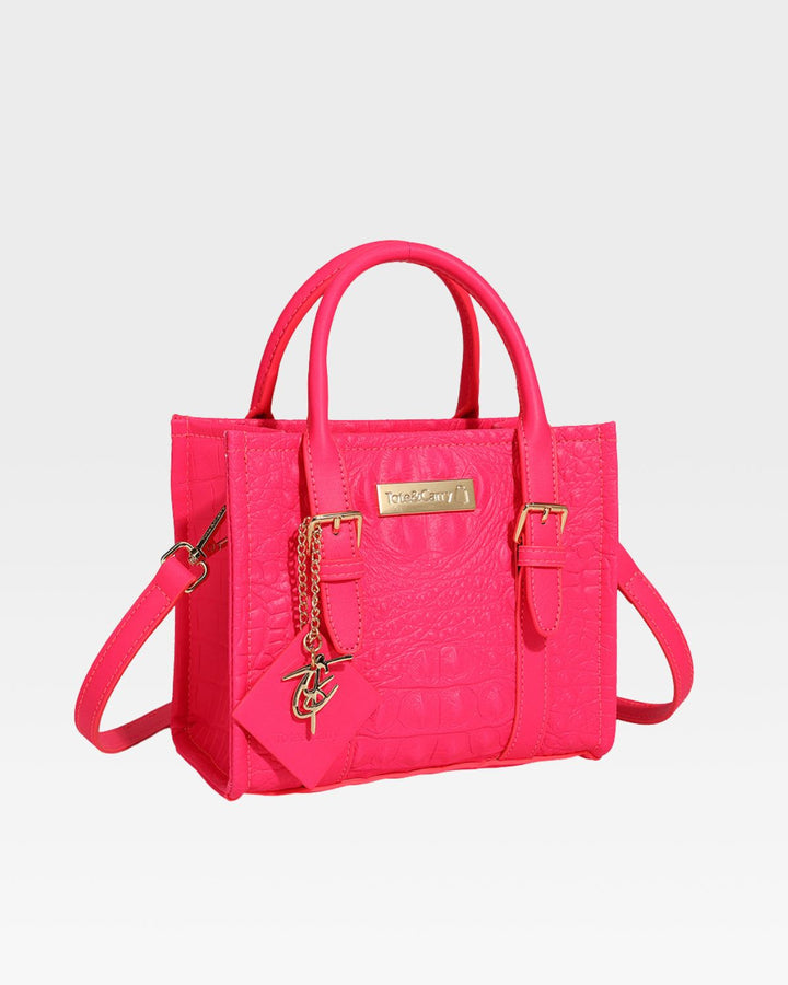 Apollo 2 Mini Tote Bag in Neon Pink