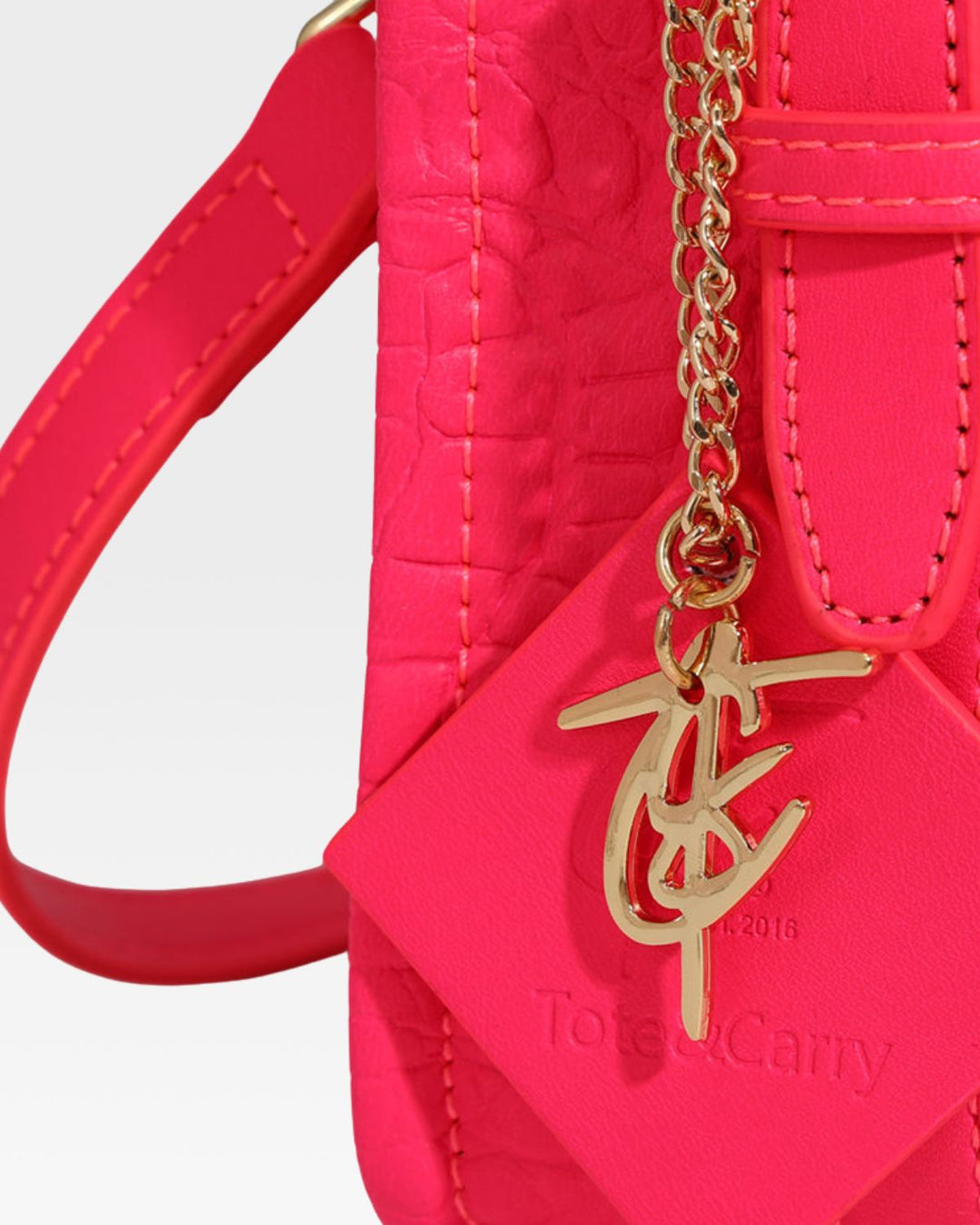 Apollo 2 Mini Tote Bag in Neon Pink