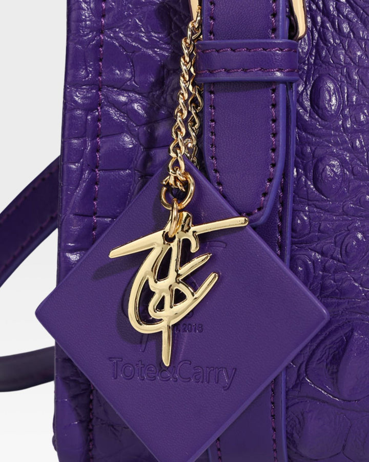 Apollo 2 Mini Tote Bag in Purple