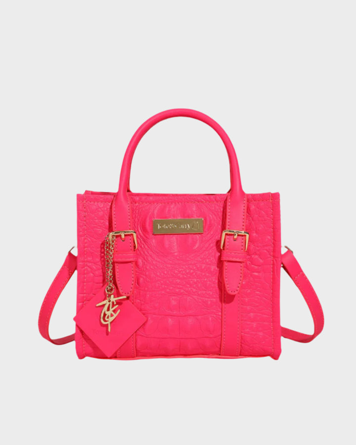 Apollo 2 Mini Tote Bag in Neon Pink