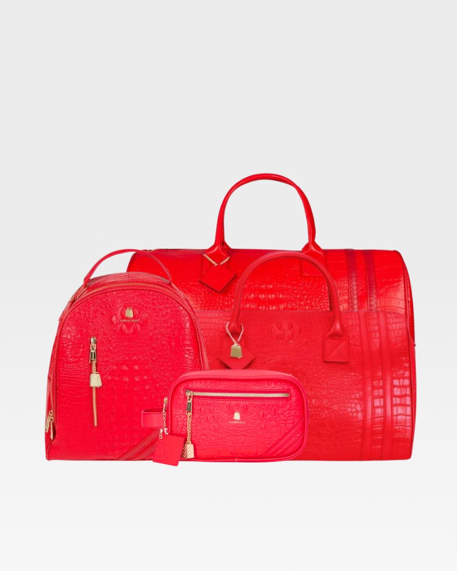 Apollo 2 BFF Travel Set in Red