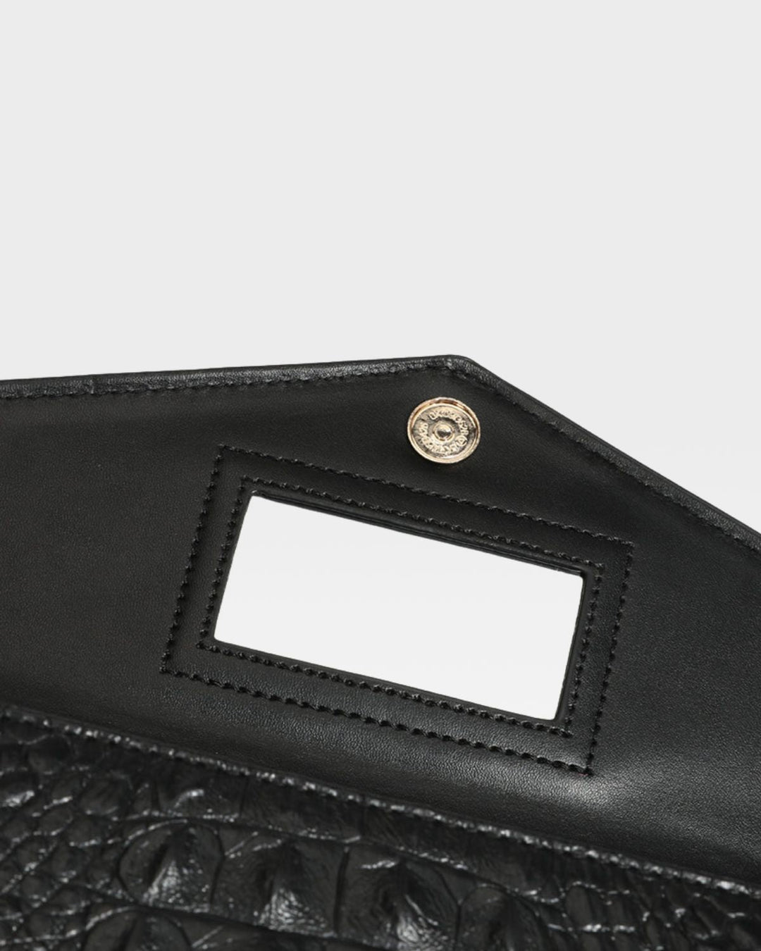 Apollo 2 Clutch Shoulder Bag in Black