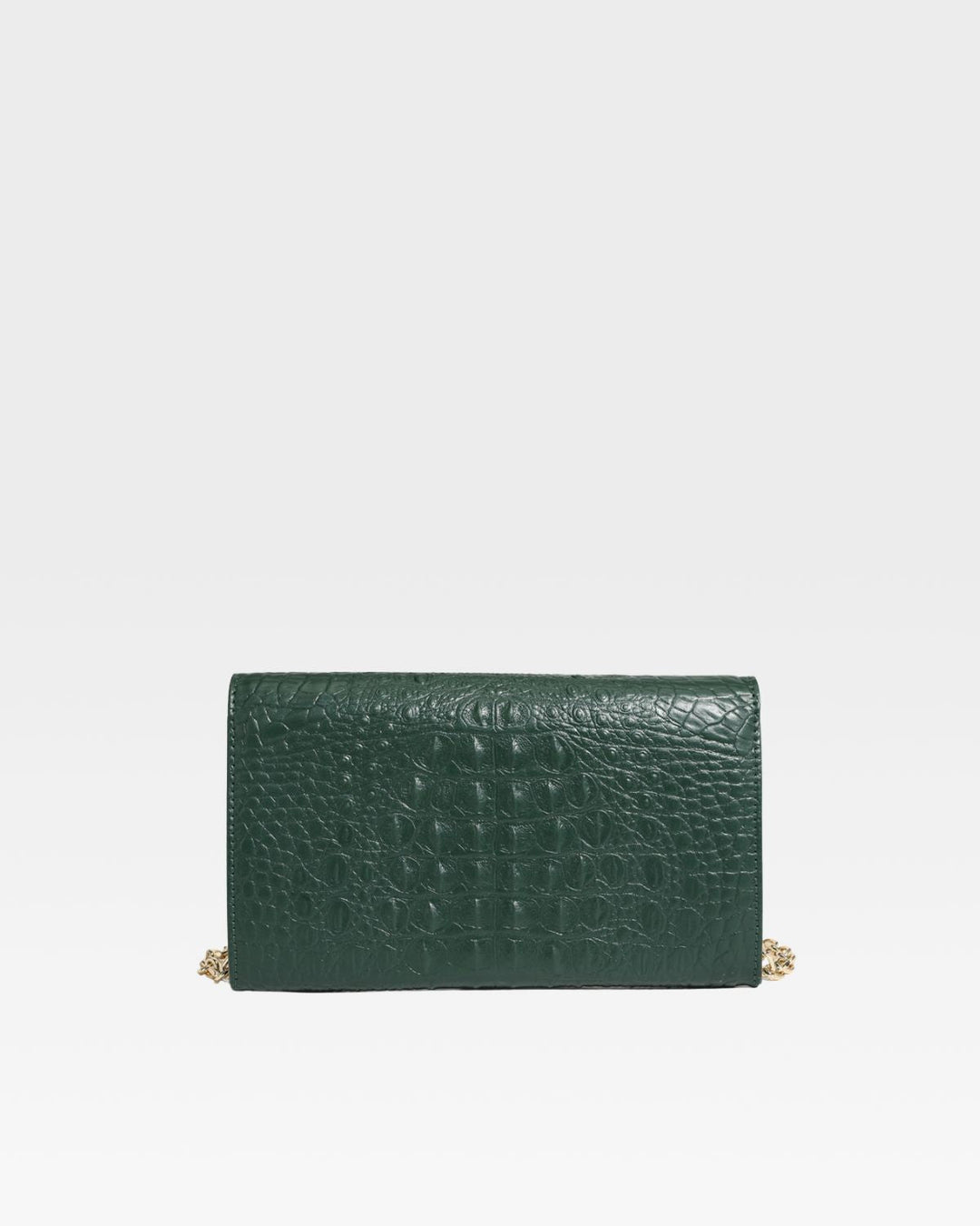 Apollo 2 Clutch Shoulder Bag in Emerald Green