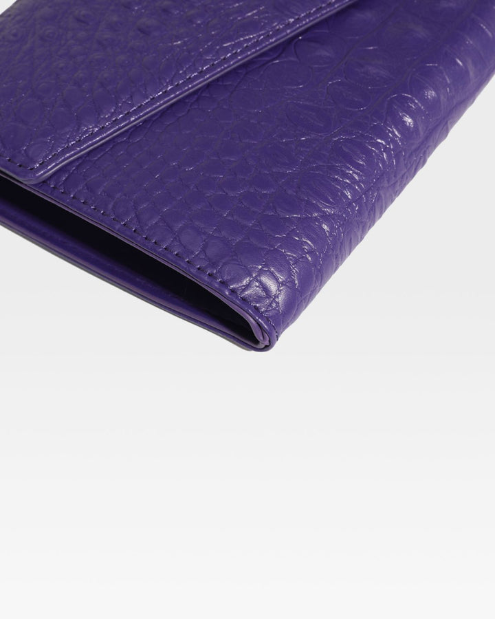 Apollo 2 Clutch Shoulder Bag in Purple