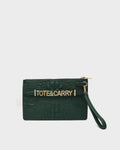 Statement Vogue Clutch in Emerald Green