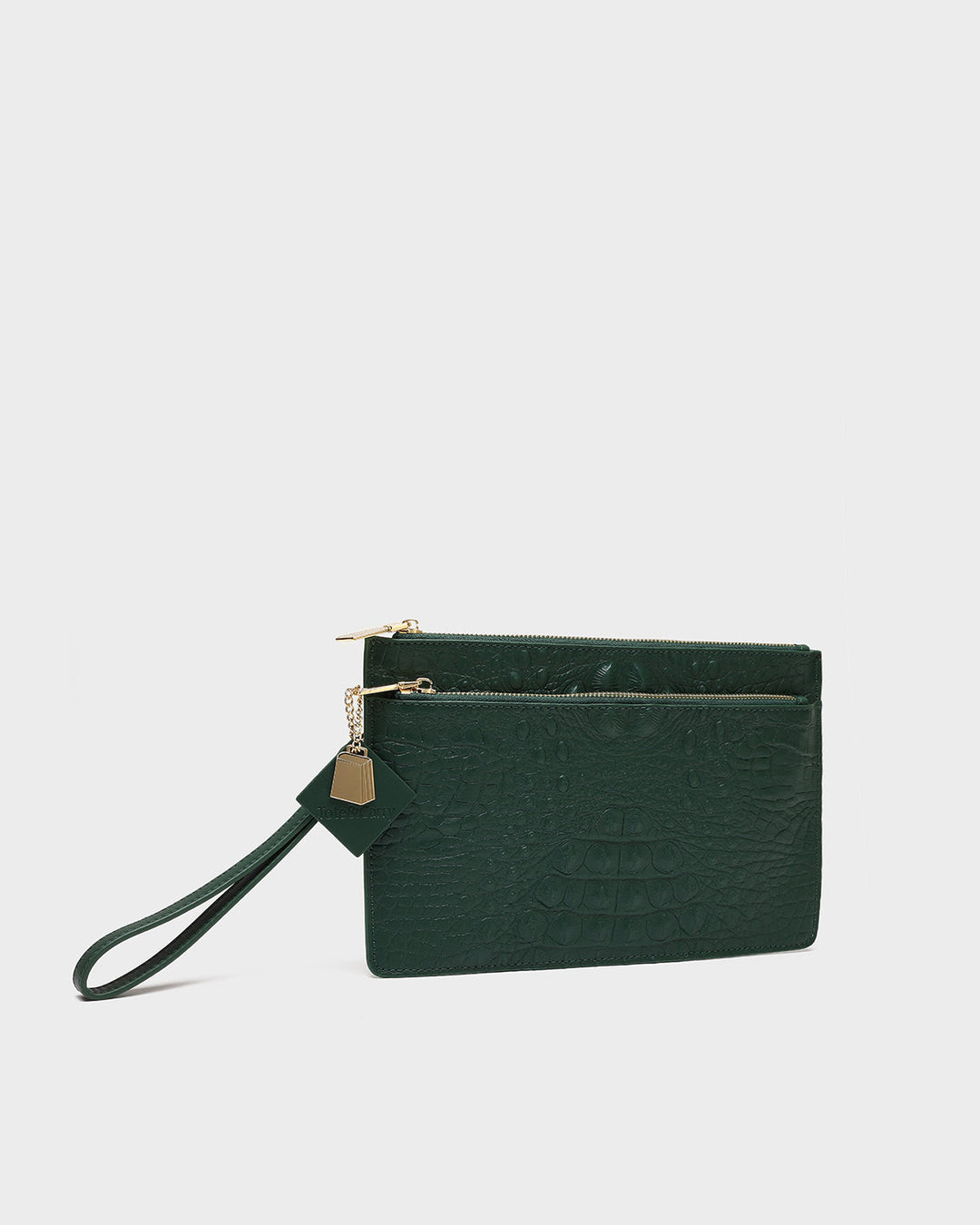 Apollo 2 Clutch Purse in Emerald Green