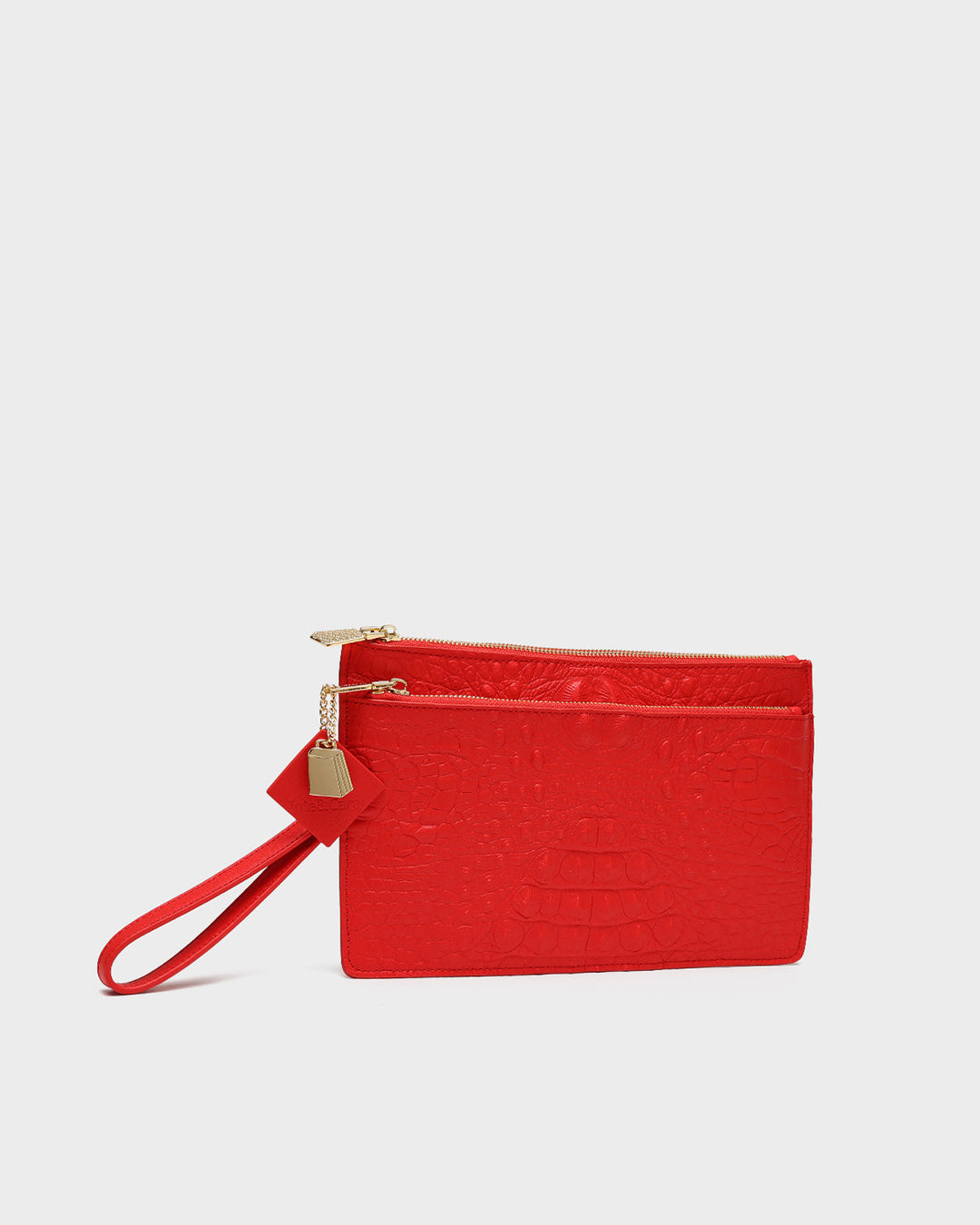 Apollo 2 Clutch Purse in Red