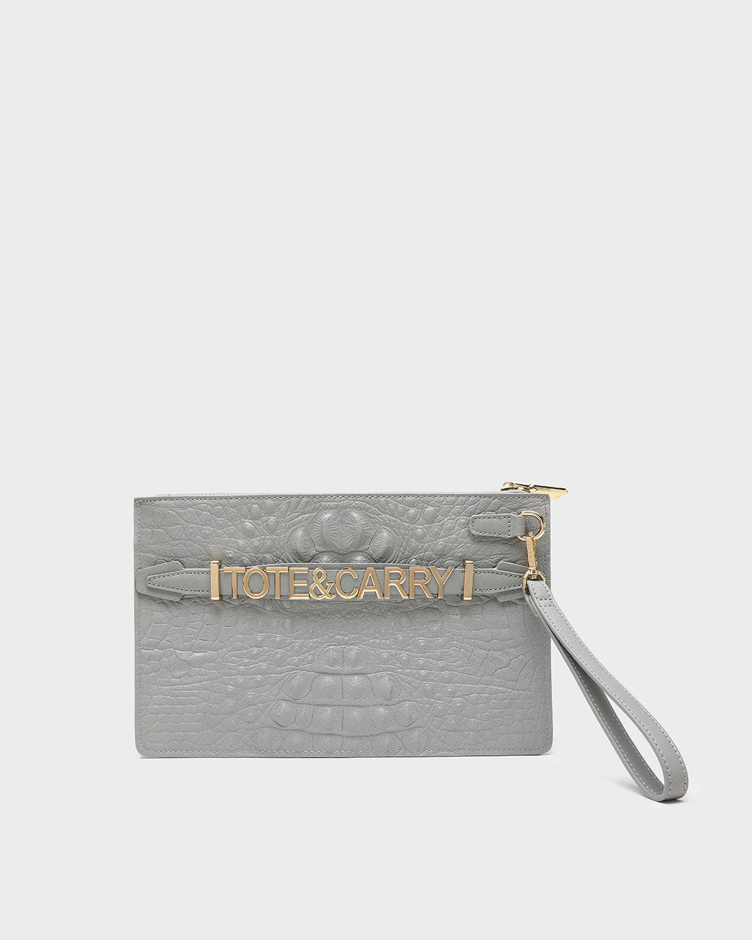 Apollo 2 Clutch Purse in Grey