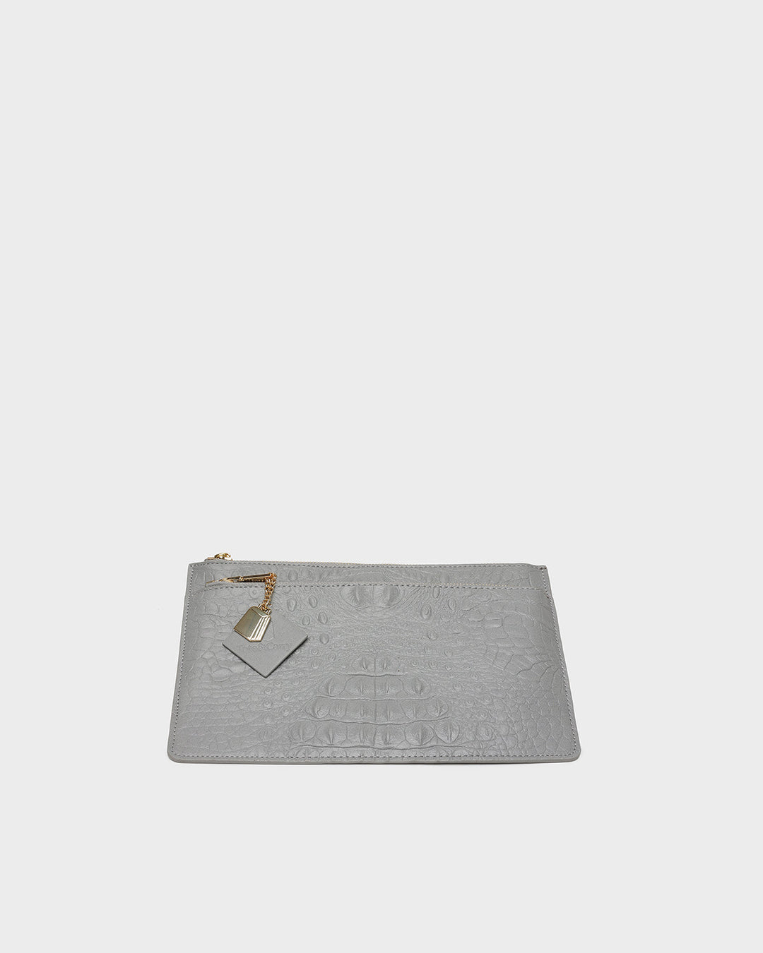 Apollo 2 Clutch Purse in Grey