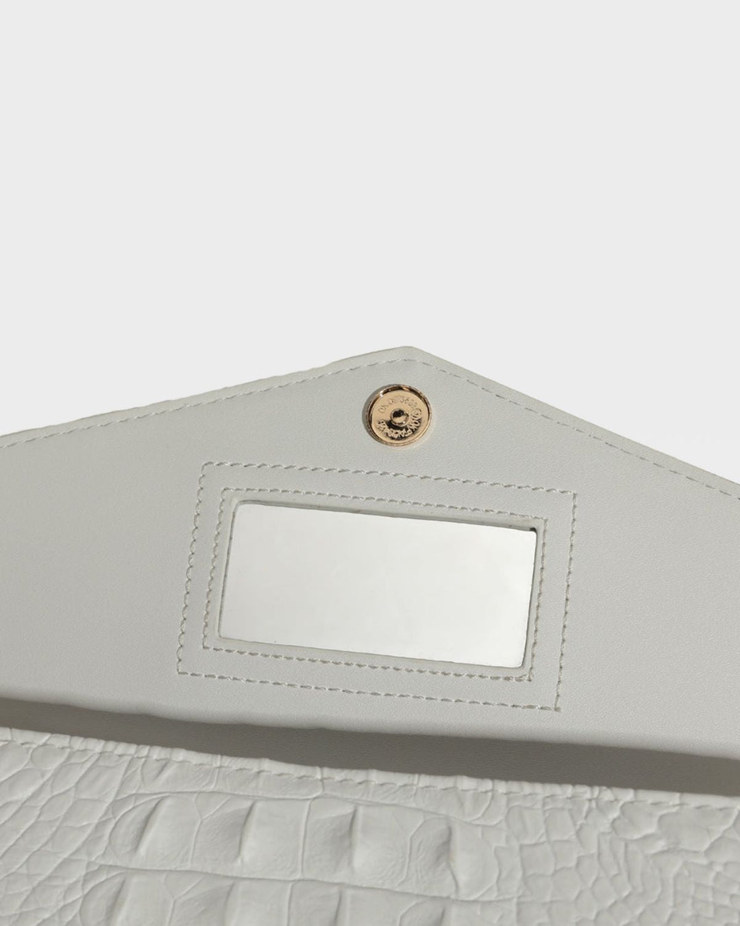 Apollo 2 Clutch Shoulder Bag in White