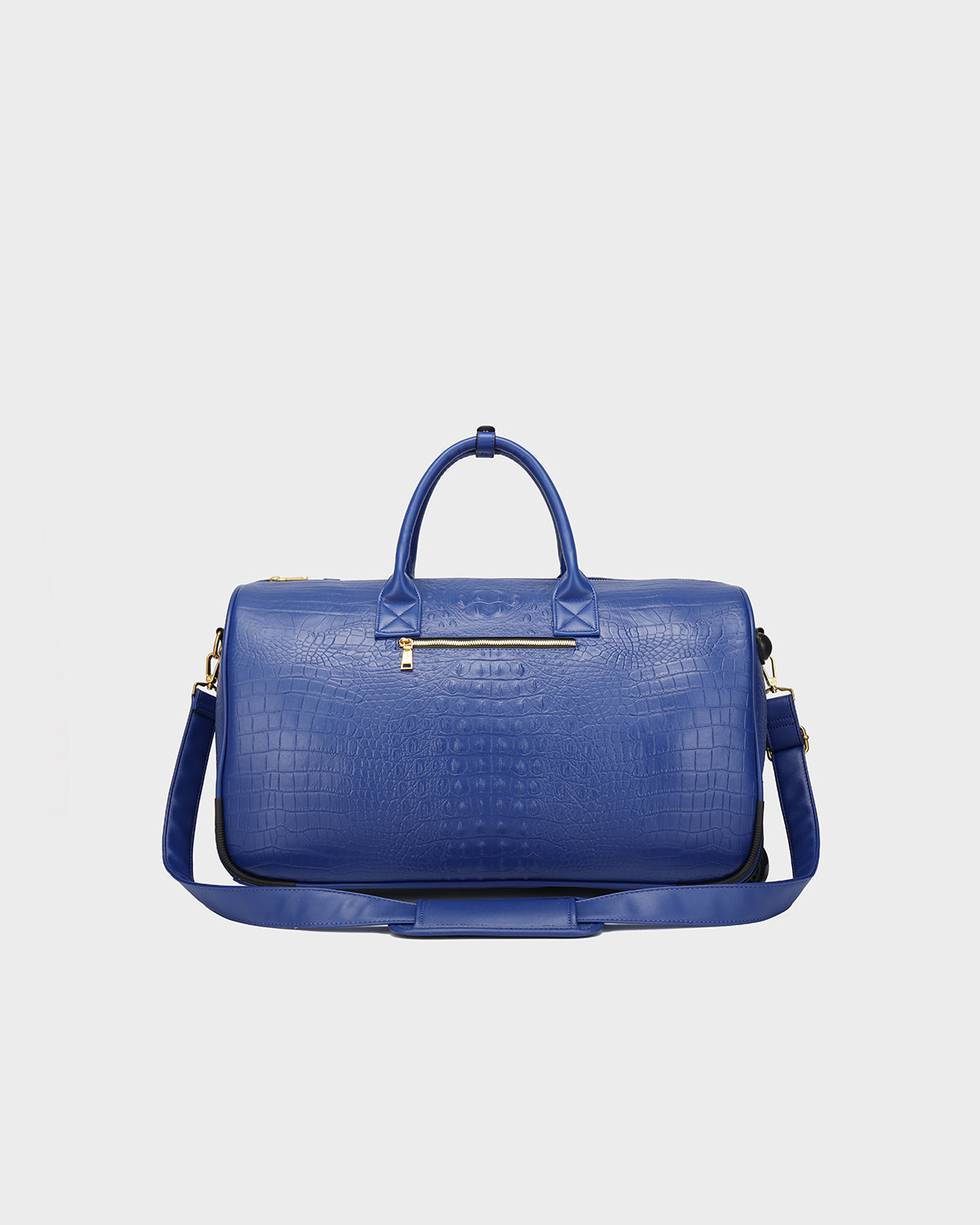 Statement Rolling Duffle Bag in Royal Blue