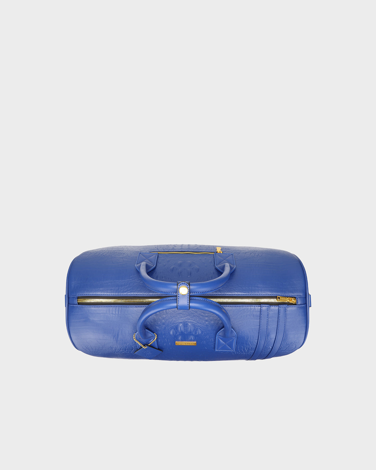 Statement Rolling Duffle Bag in Royal Blue
