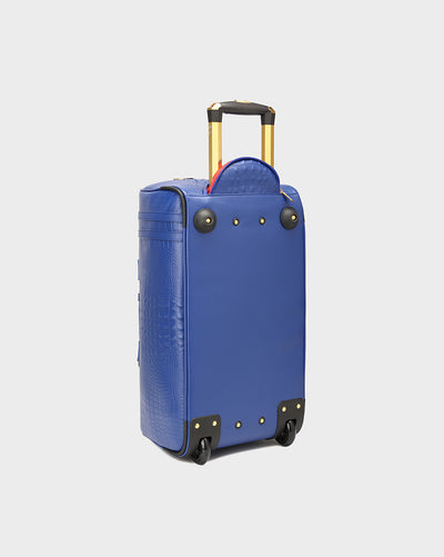 Statement Rolling Duffle Bag in Royal Blue V2
