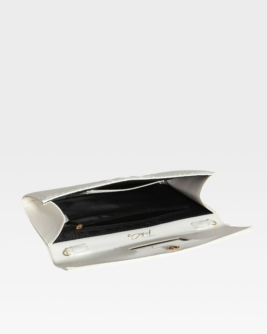 Apollo 2 Clutch Shoulder Bag in White