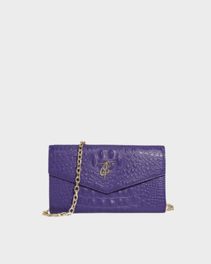 Clutch Shoulder Bag / Purple