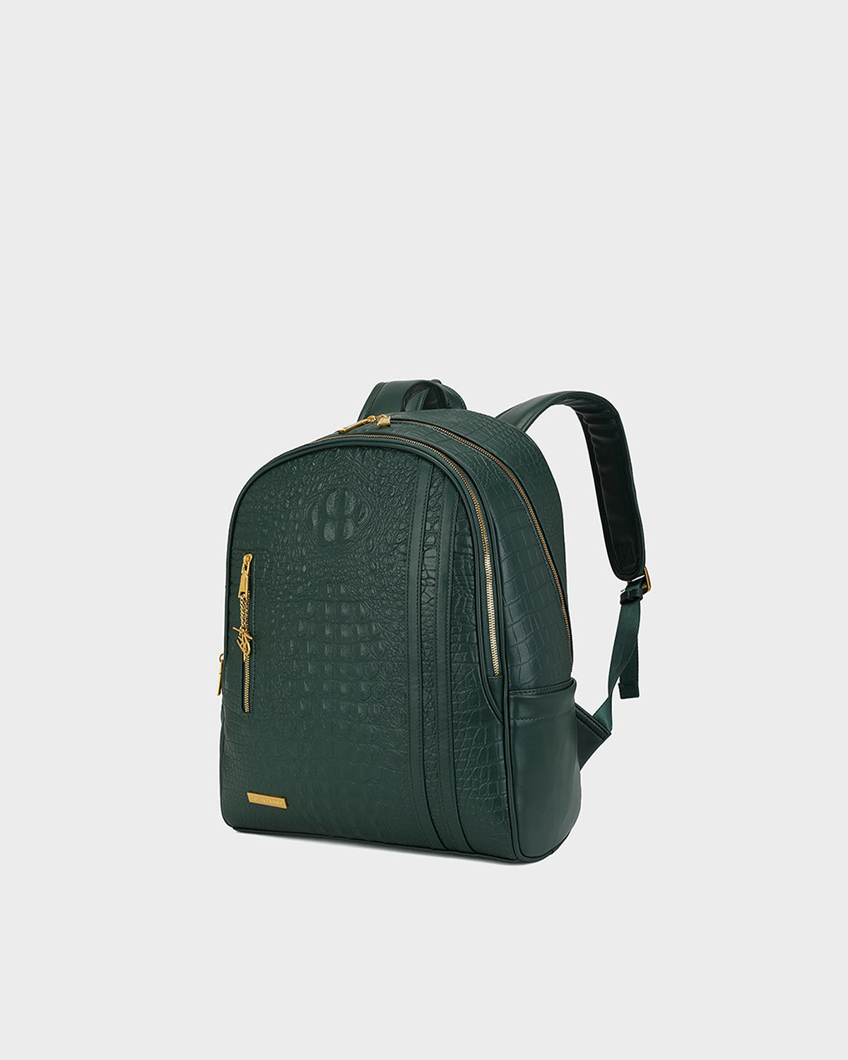 Statement Traveler Backpack in Emerald Green