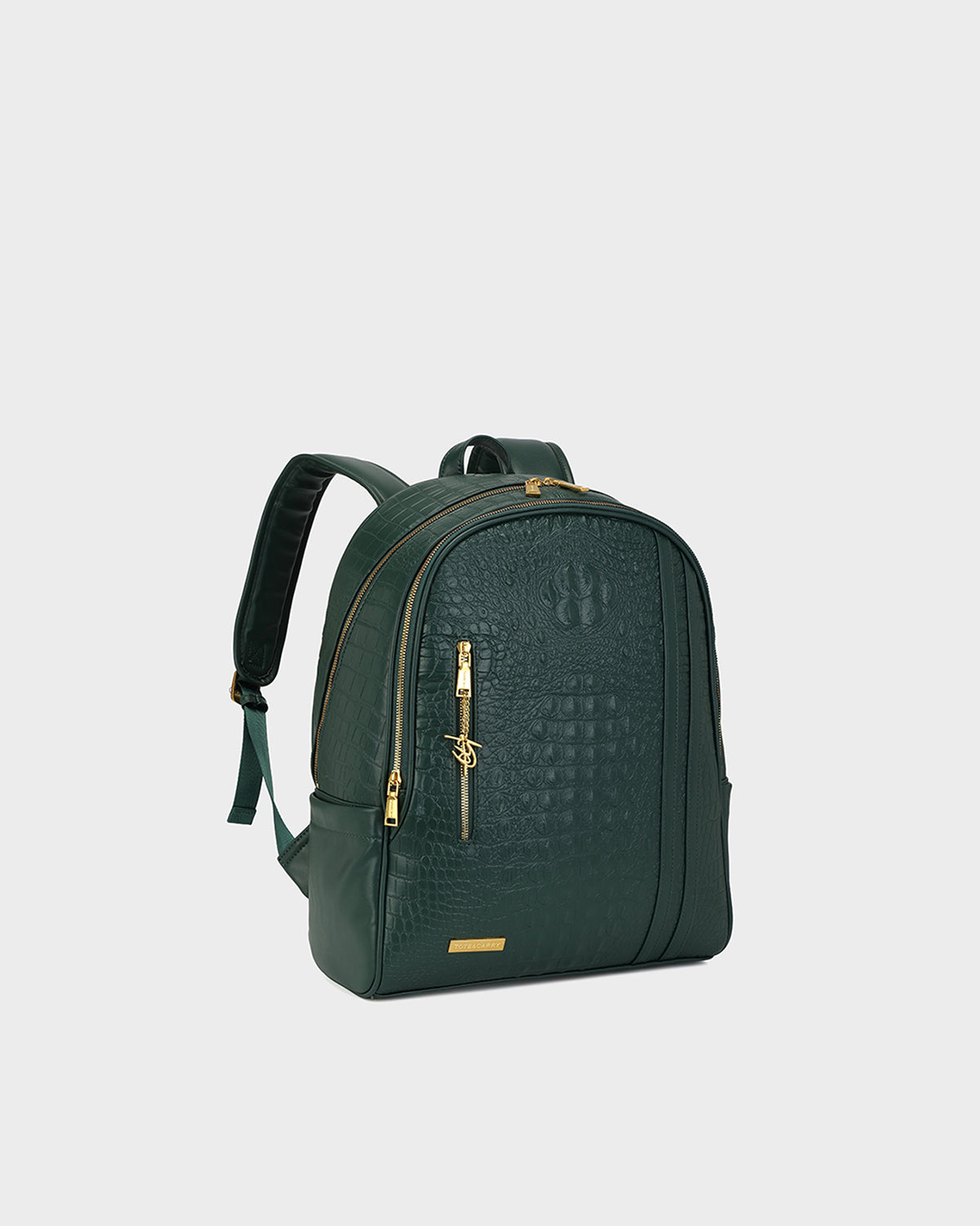 Statement Traveler Backpack in Emerald Green