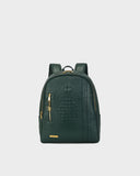 Statement Traveler Backpack in Emerald Green