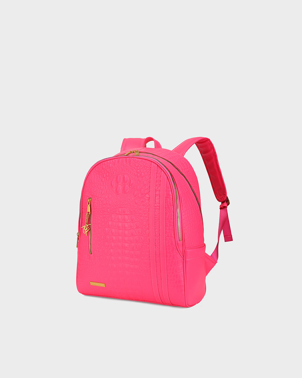 Statement Traveler Backpack in Neon Pink