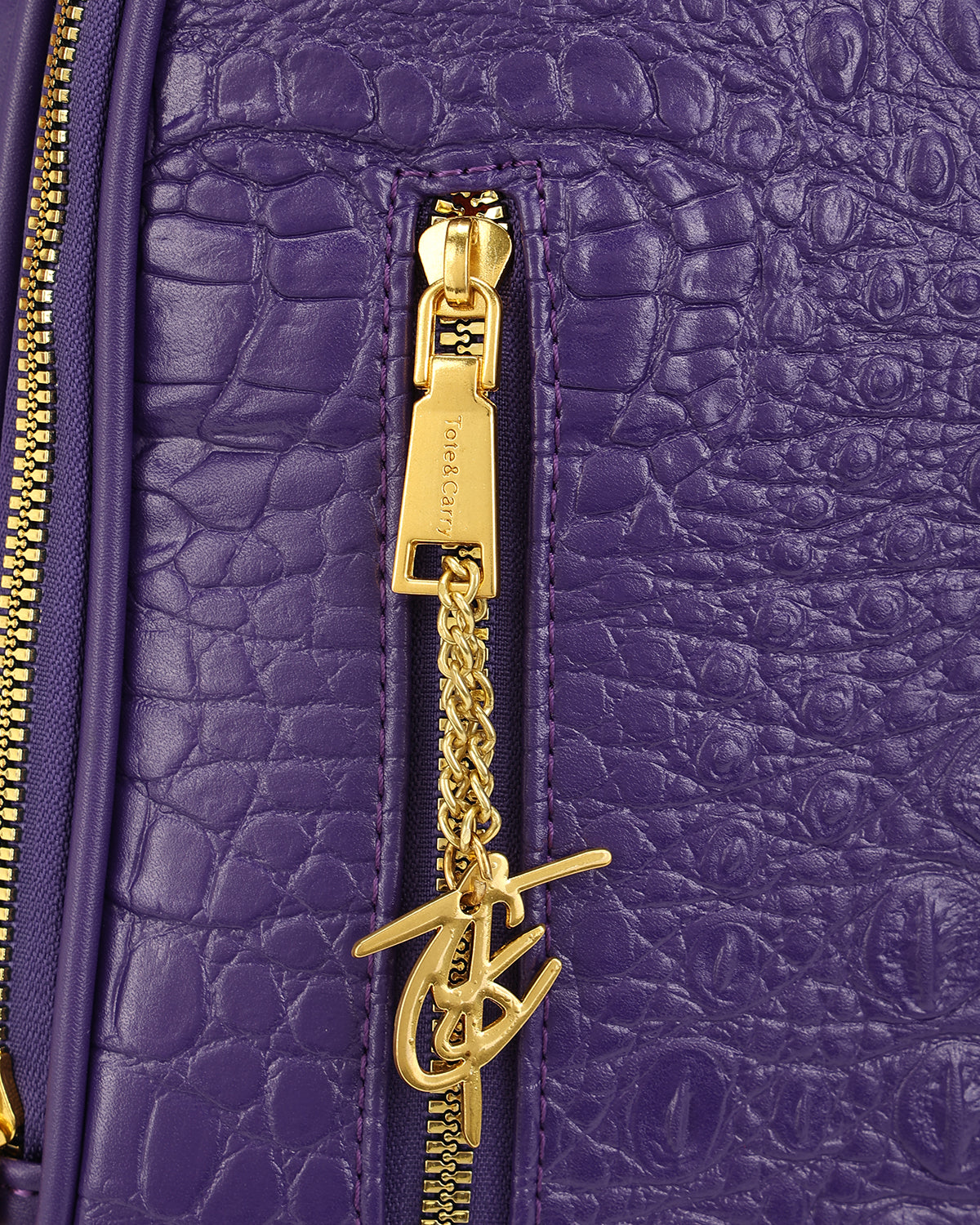 Statement Traveler Backpack in Purple