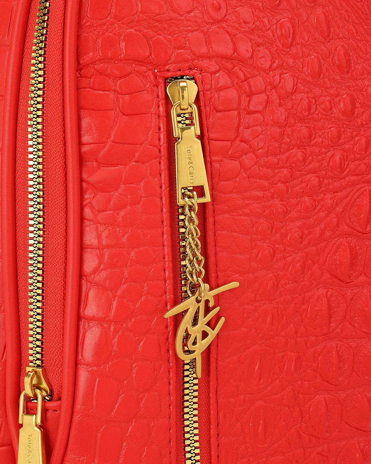 Statement Traveler Backpack in Red