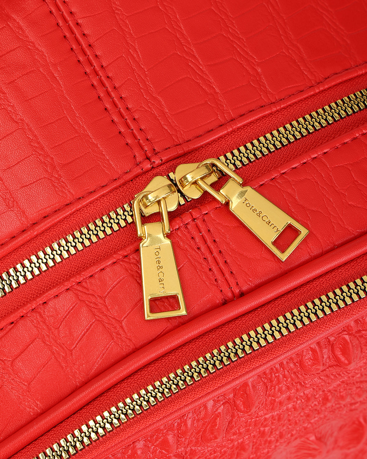 Statement Traveler Backpack in Red