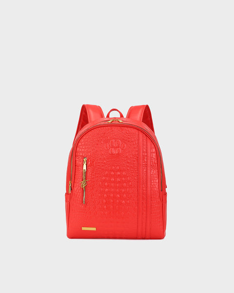 Statement Traveler Backpack in Red – Tote&Carry
