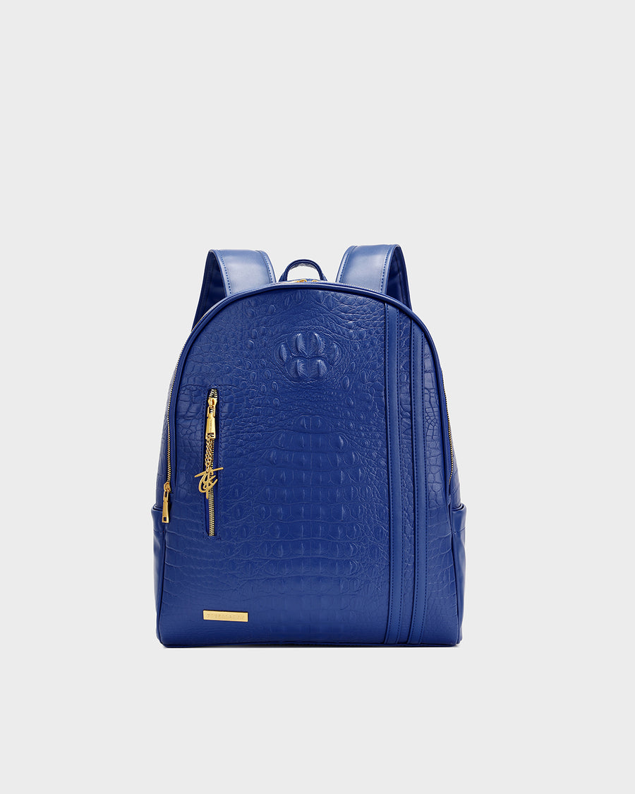 Statement Traveler Backpack in Royal Blue