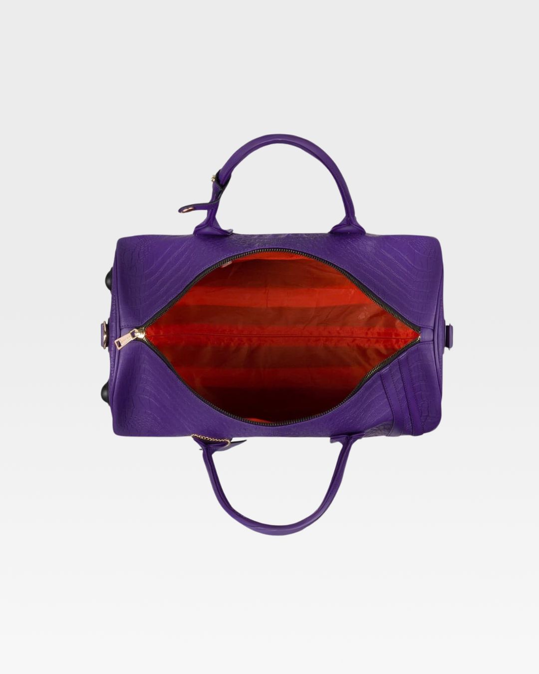 Apollo 2 Rolling Duffle Bag in Purple