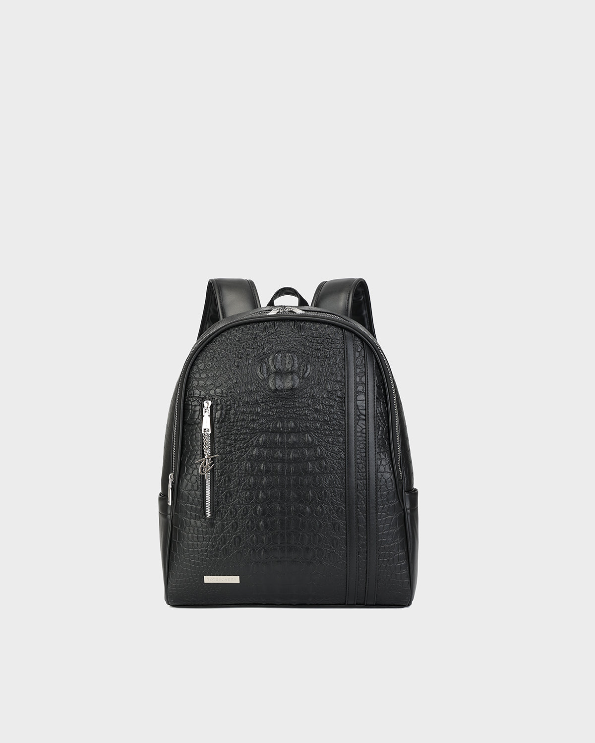 Statement Traveler Rolling Duffle Set in Black