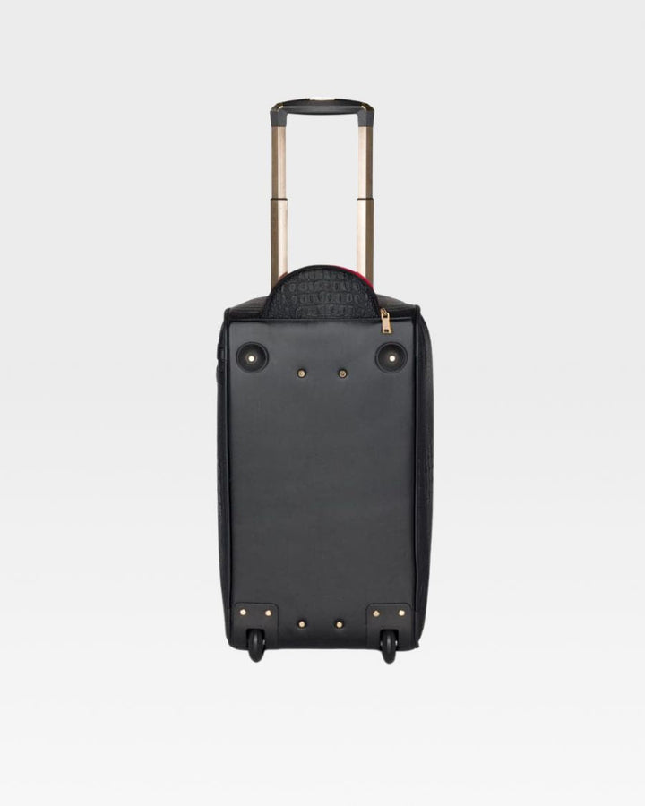 Apollo 2 Backpack & Rolling Duffle Bag Set in Black