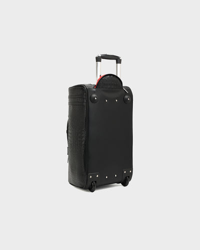 Statement Rolling Duffle Bag in Black V2