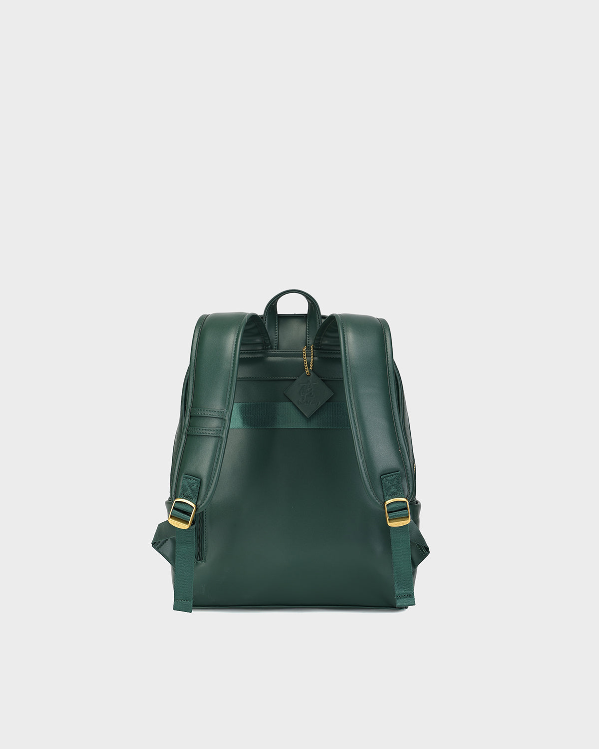 Statement Traveler Rolling Duffle Set in Emerald Green