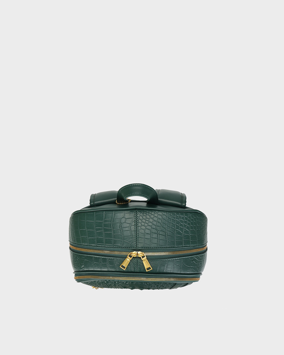 Statement Traveler Rolling Duffle Set in Emerald Green
