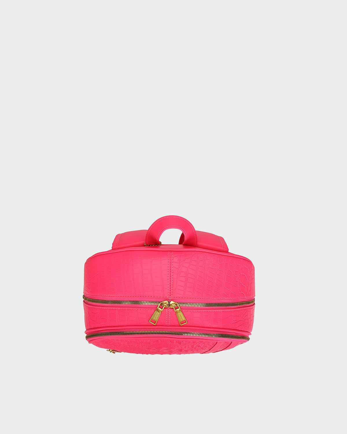 Statement Traveler Rolling Duffle Set in Neon Pink