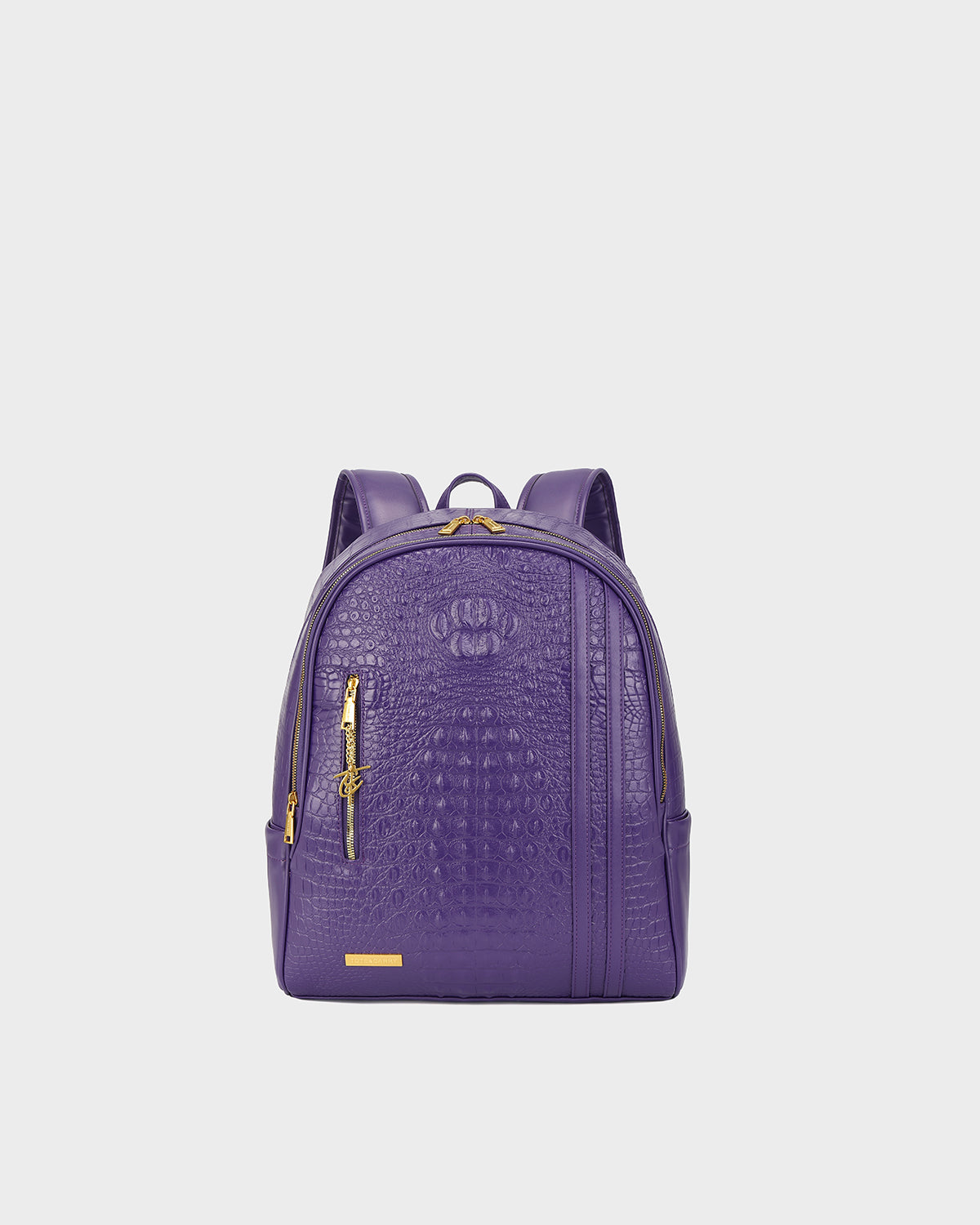 Statement Traveler Rolling Duffle Set in Purple