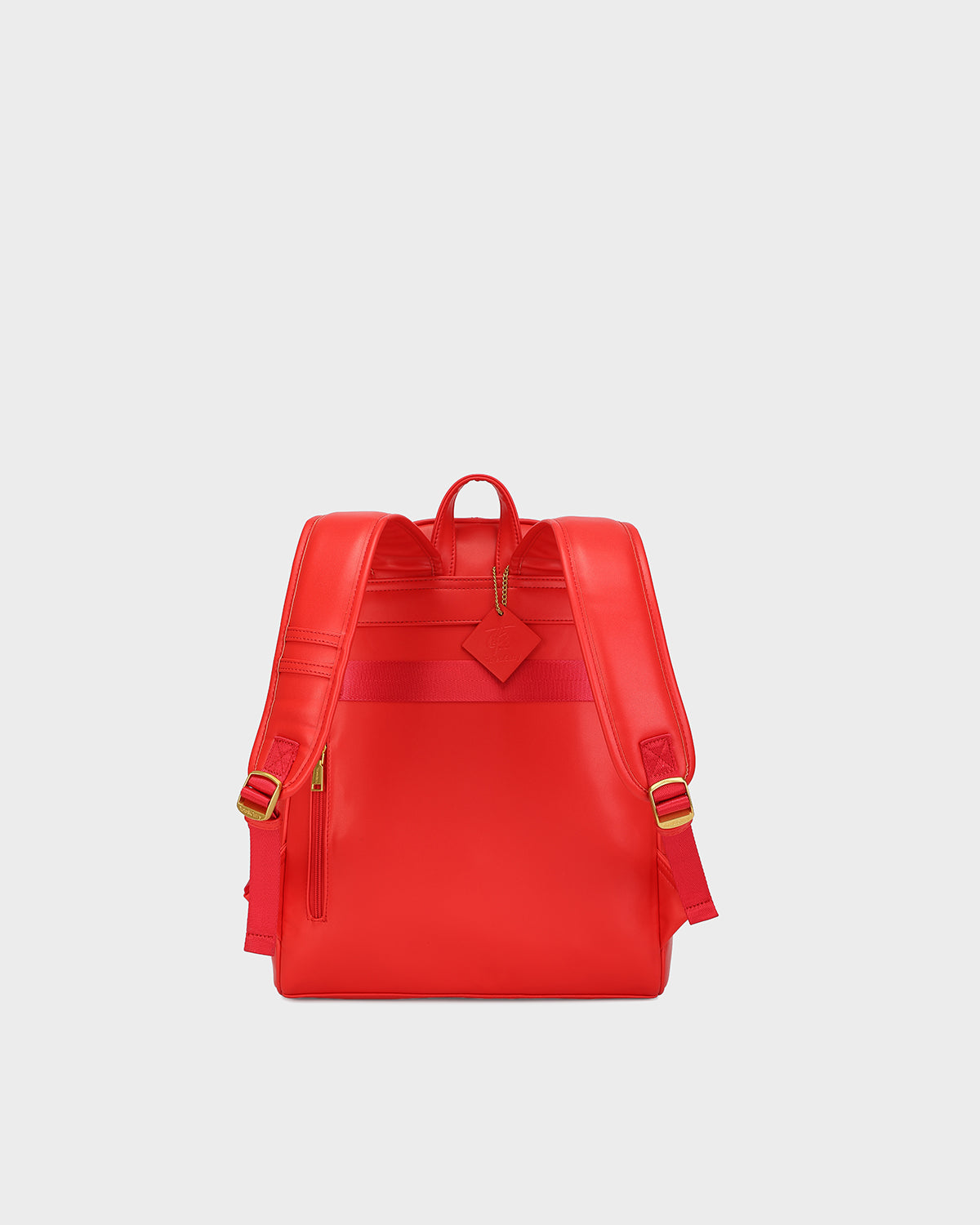 Statement Traveler Rolling Duffle Set in Red