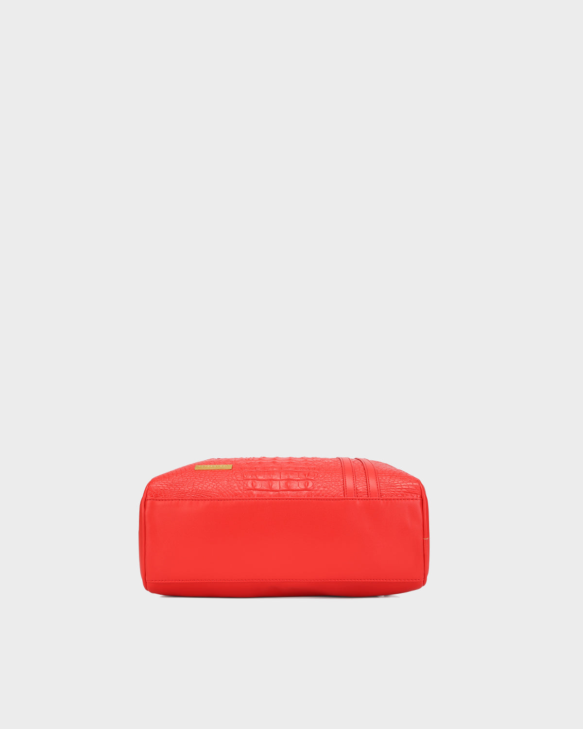 Statement Traveler Rolling Duffle Set in Red