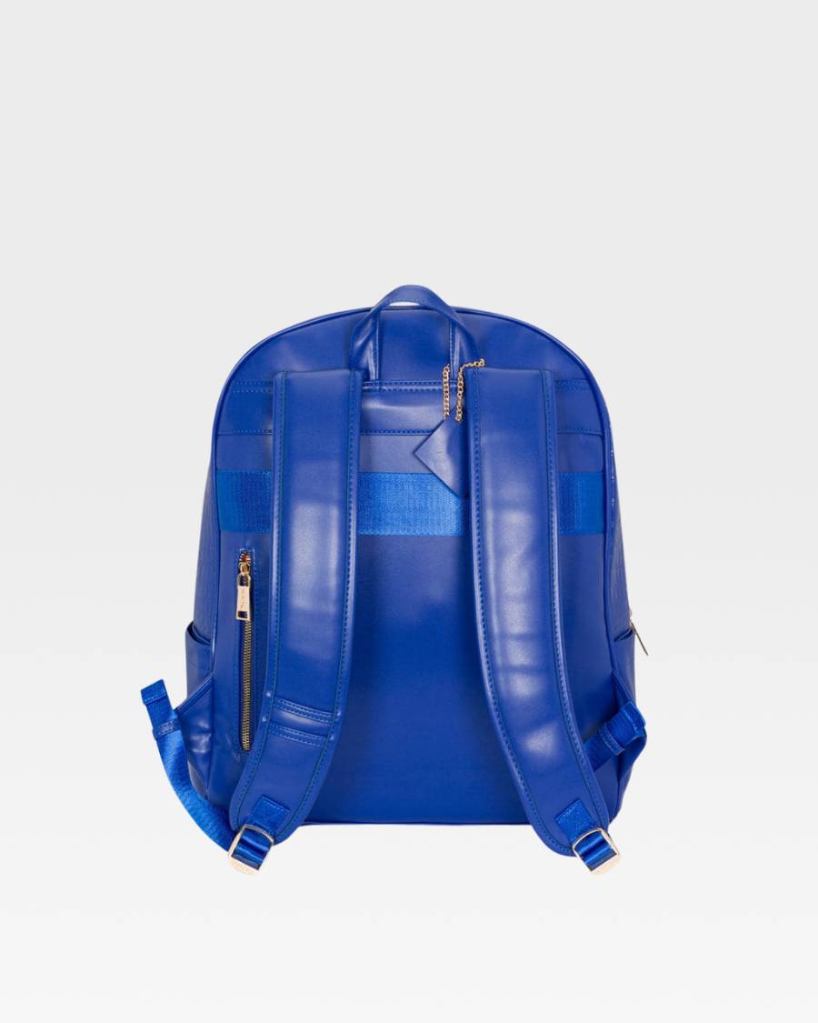 Apollo 2 Backpack & Rolling Duffle Bag Set in Royal Blue